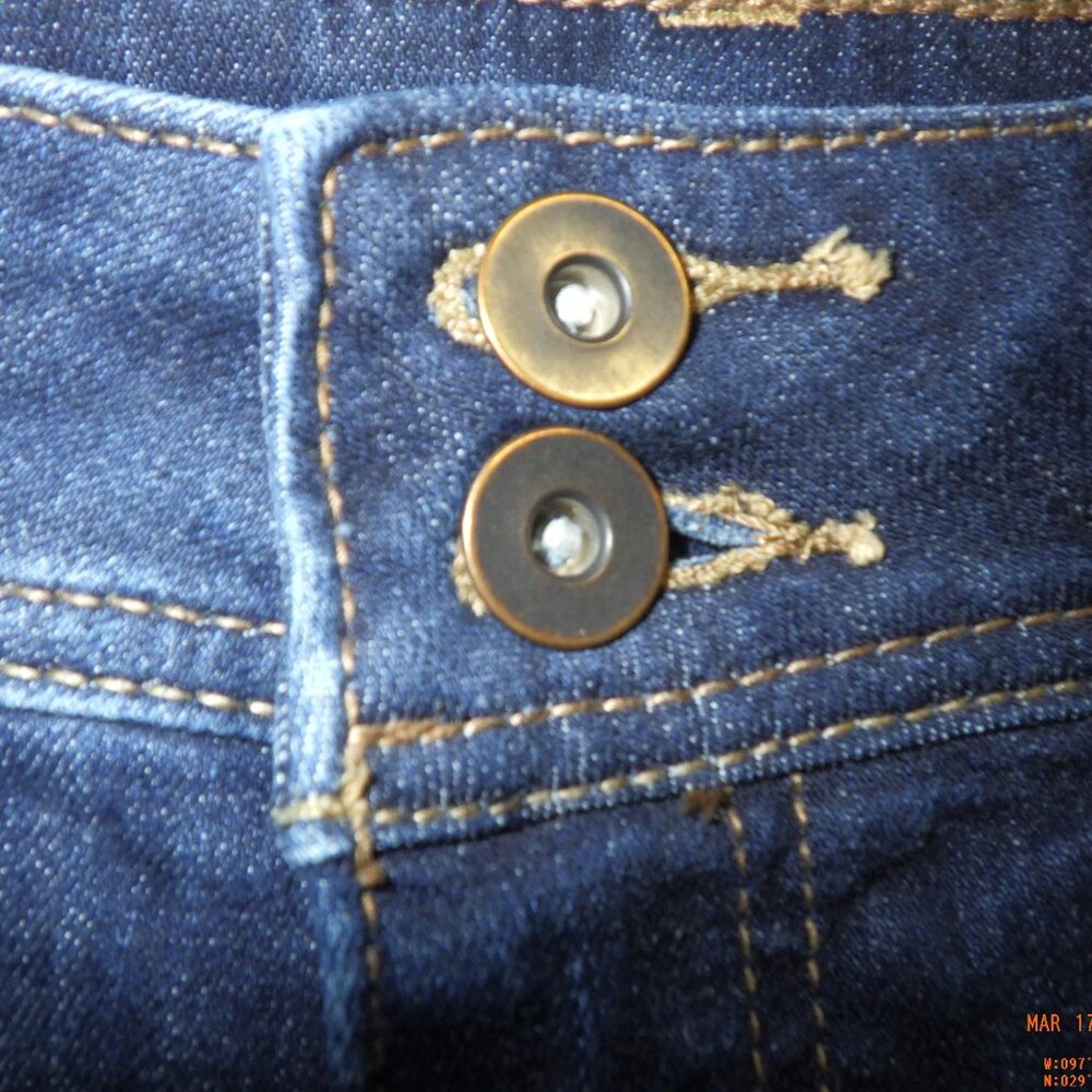 JCP Supersoft Premium Denim Bootcut Jeans Size 30/10 - Picture 6 of 6